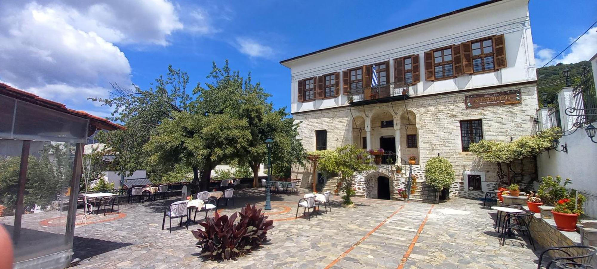 Archontiko Kantartzi Portaria  Bagian luar foto